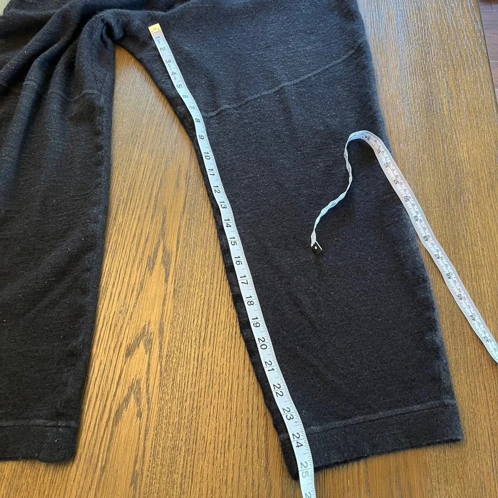Paka Joggers Alpaca Wool Black Athleisure XL Made in Peru Sustainable Loungewear